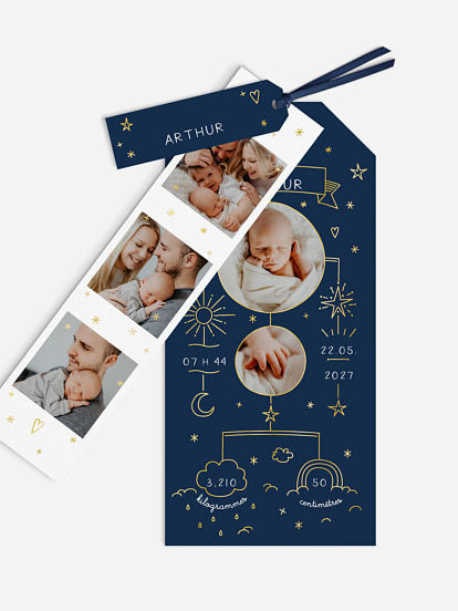 Faire-part naissance Joli mobile