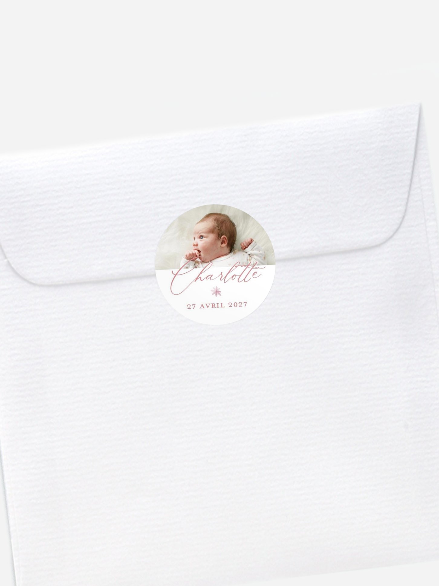 Stickers naissance Rosé Love