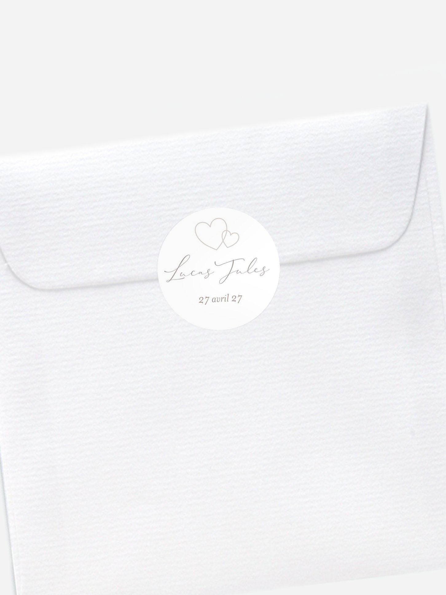 Stickers naissance Pure Heart
