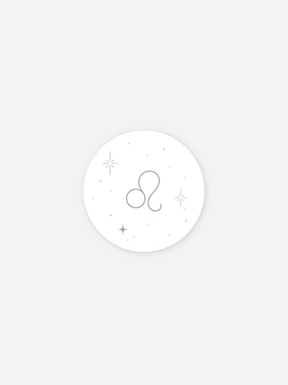 Stickers naissance Constellation du Lion