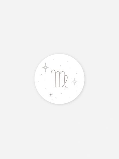 Stickers naissance Constellation de la Vierge