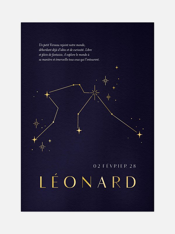 Constellation du Verseau