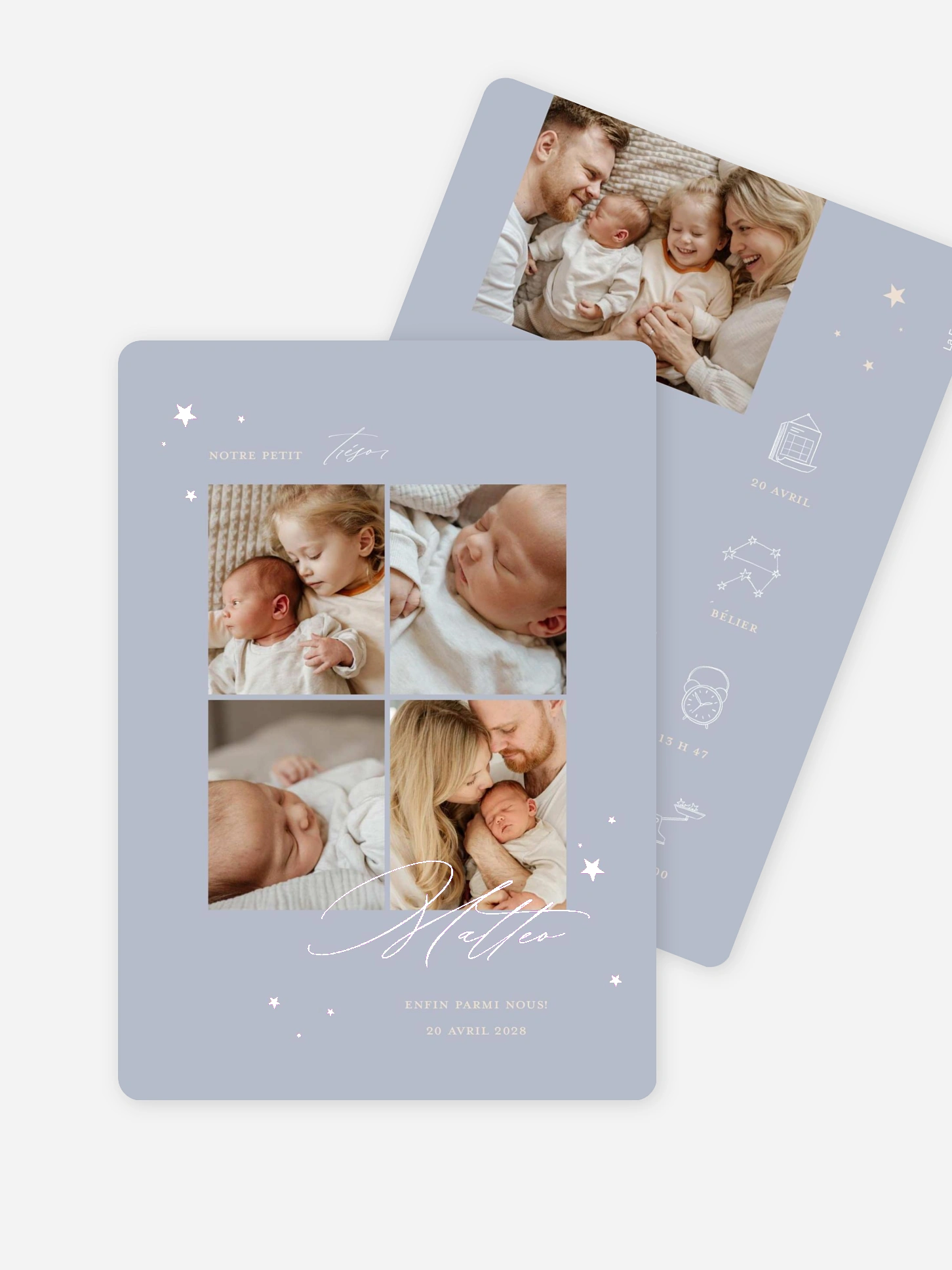 Faire-part naissance Comme par Magie