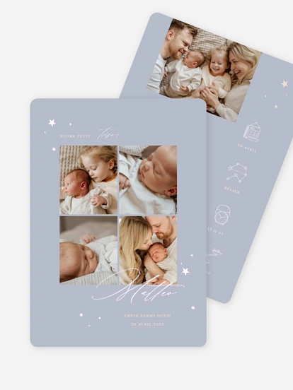 Faire-part naissance Comme par Magie