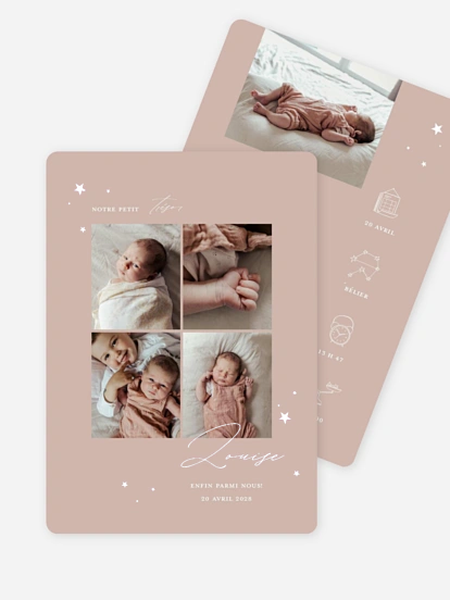 Faire-part naissance Comme par Magie