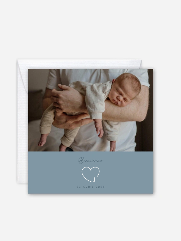 Faire-part naissance Pur bonheur