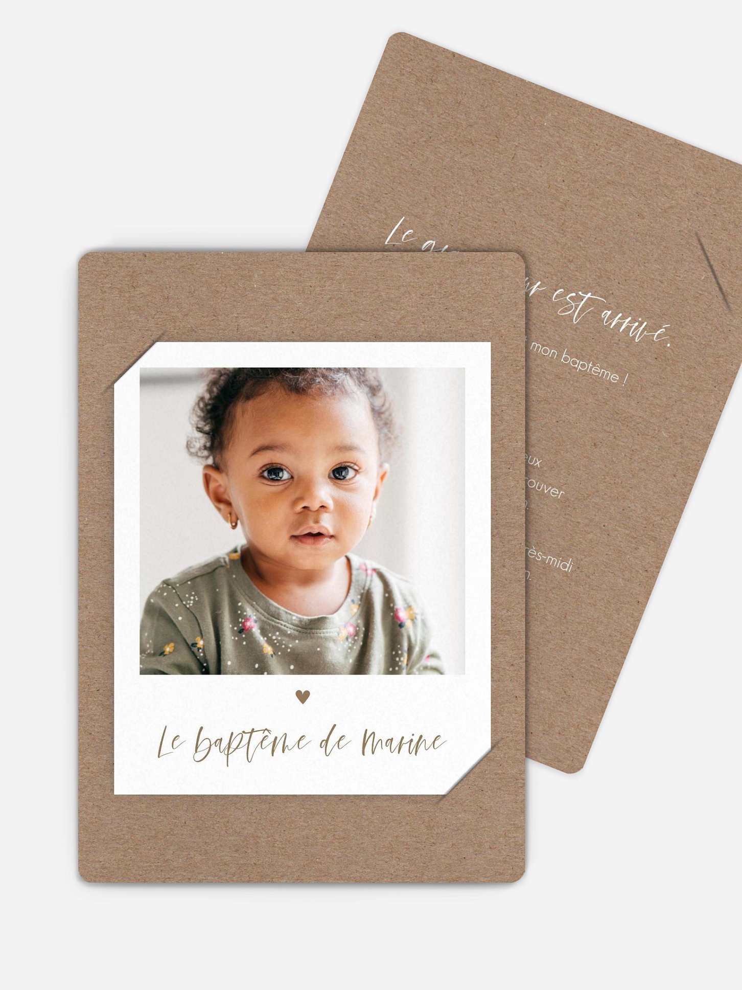 Faire-part baptême Lovely Blessing