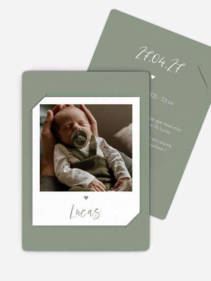 Faire-part naissance Lovely Blessing