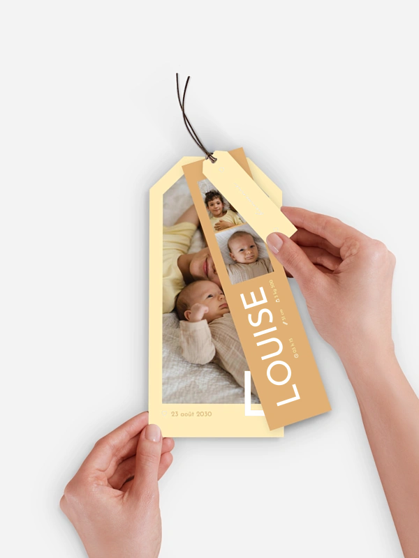 Faire-part naissance Petit grand amour