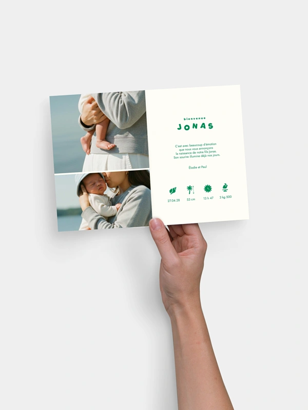 Faire-part naissance Brise marine