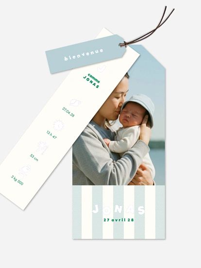 Faire-part naissance Brise marine