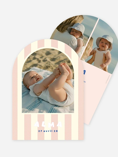 Faire-part naissance Brise marine