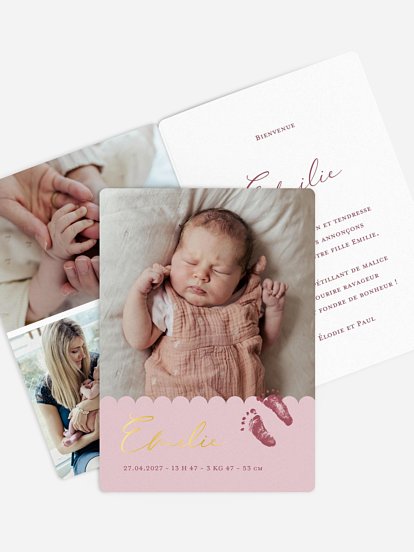 Empreintes de bébé Empreintes de bébé