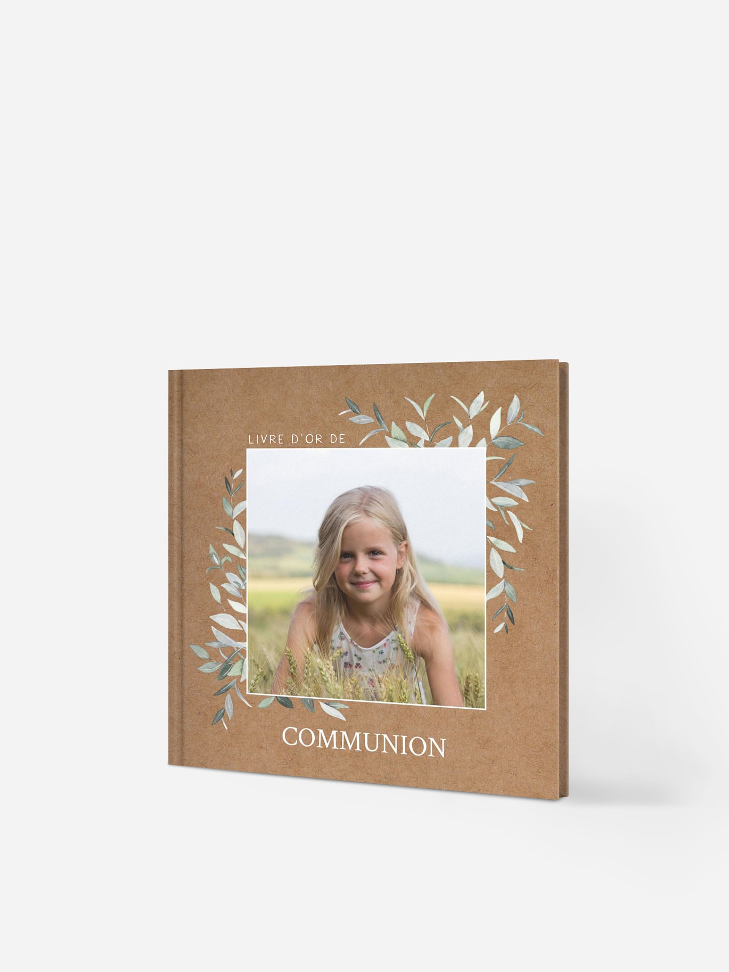 Livre d’or communion Ornament floral