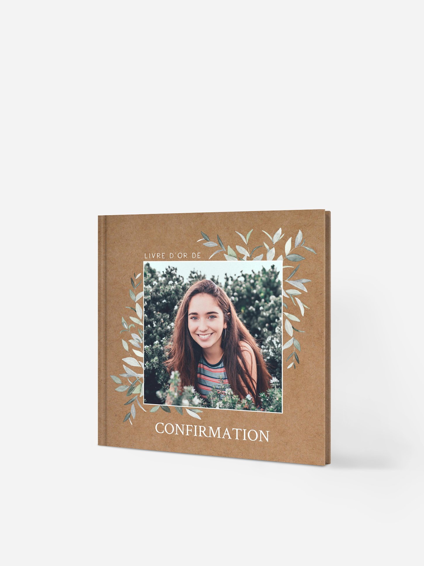 Livre d’or confirmation Ornament floral
