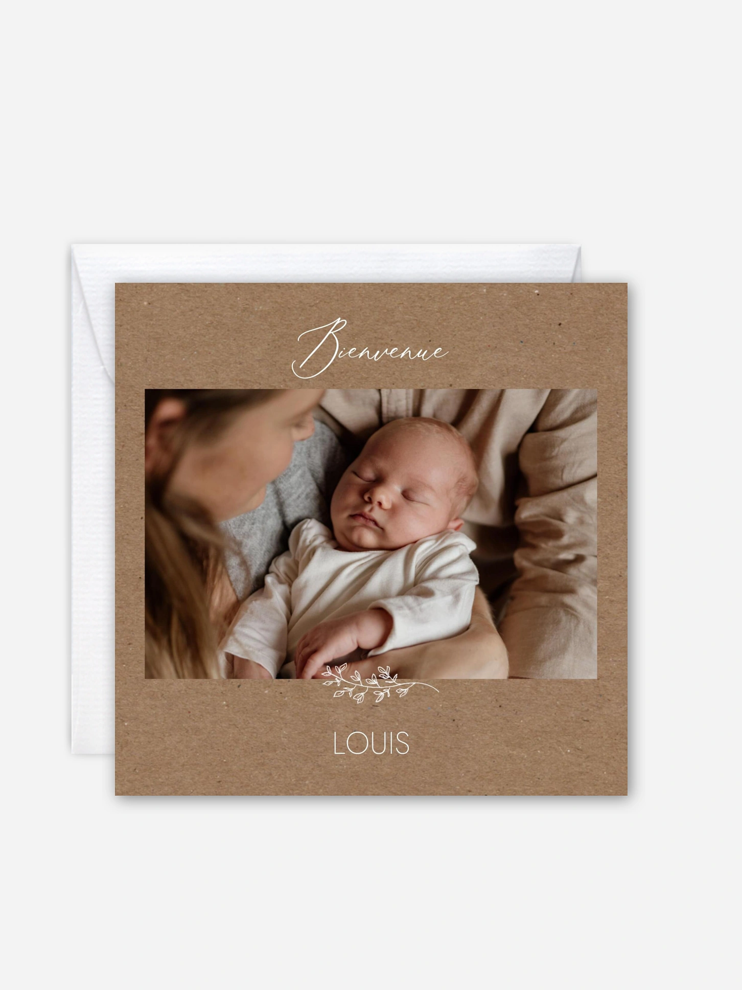 Faire-part naissance Lovely baby