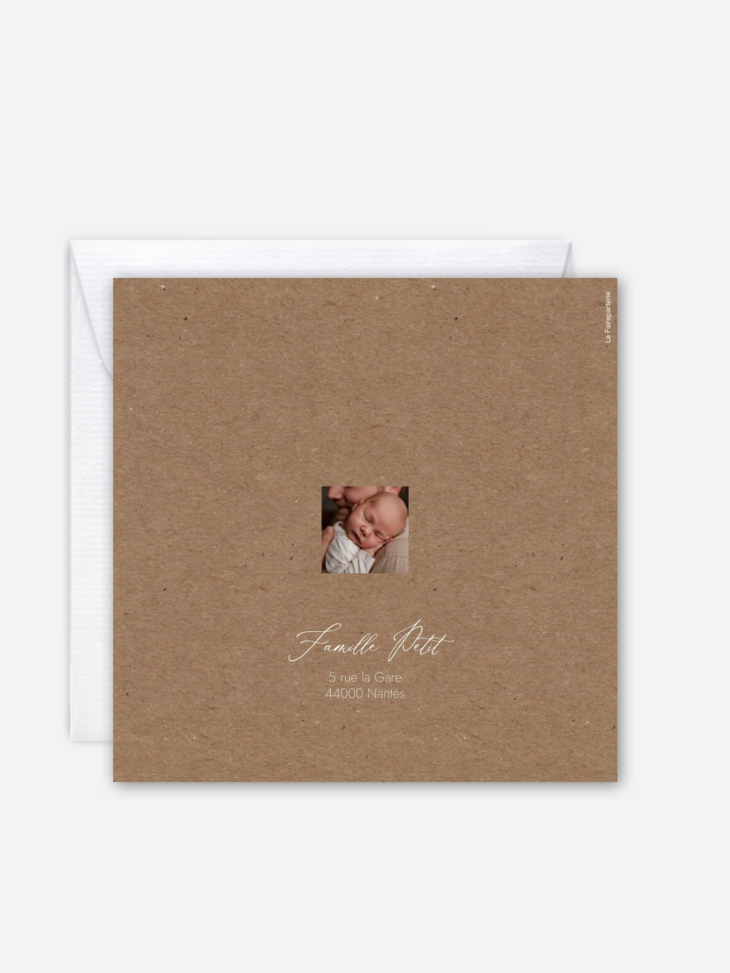 Faire-part naissance Lovely baby