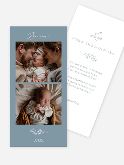 Faire-part naissance Lovely baby