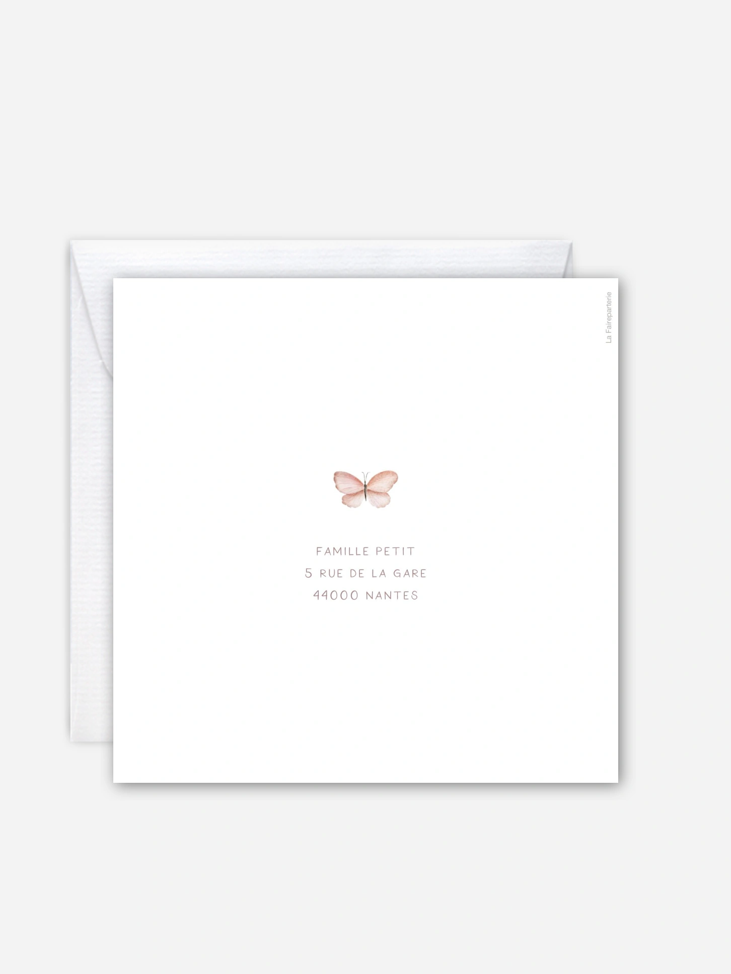 Faire-part naissance Jolis Papillons