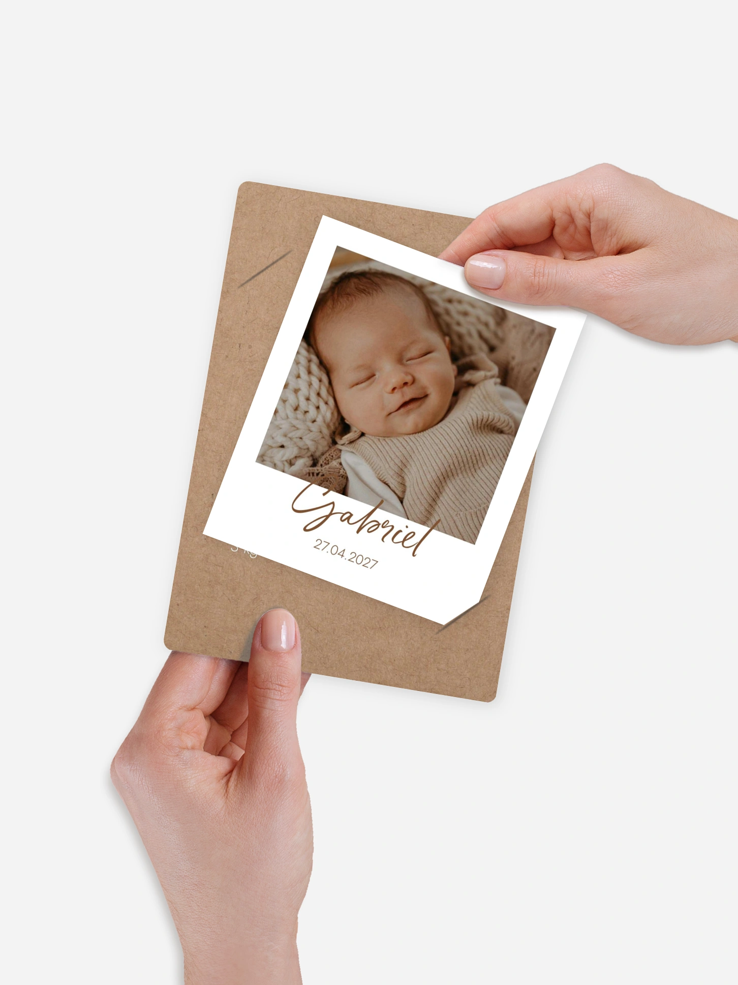 Faire-part naissance Natural Picto