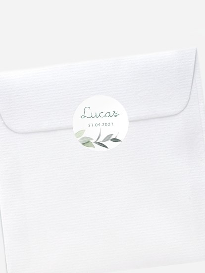 Stickers naissance Natural Moment