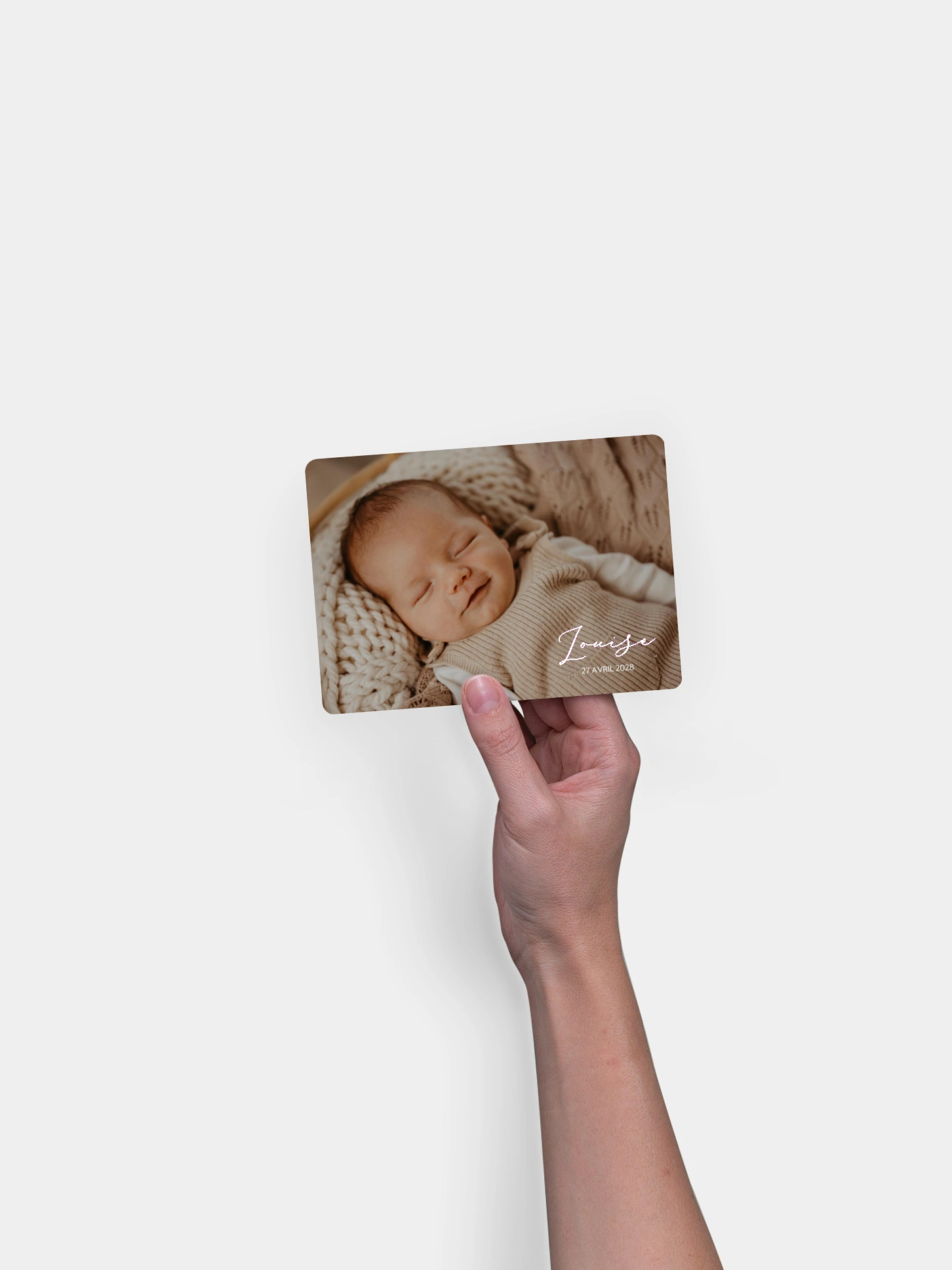 Faire-part naissance Seulement toi