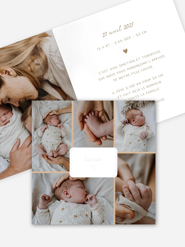 Petit coeur multi photo