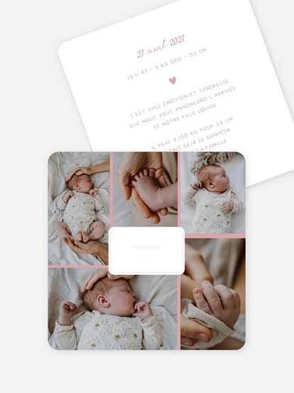Petit coeur multi photo Petit coeur multi photo