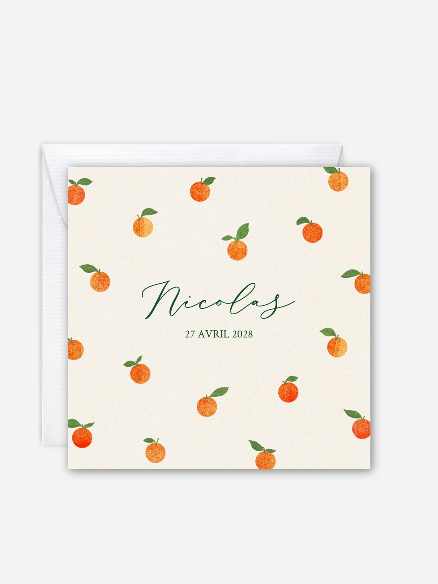 Faire-part naissance Petites Oranges