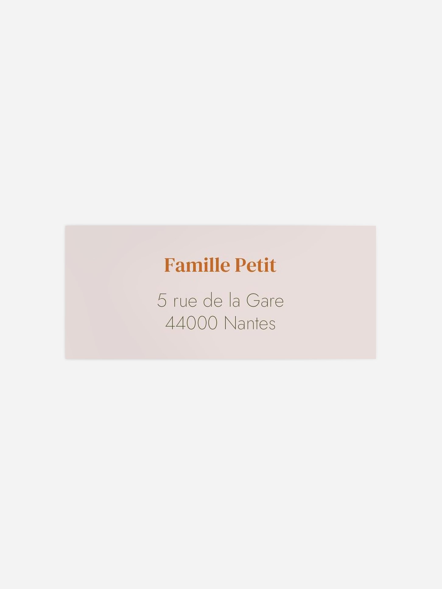Étiquette expéditeur naissance hello cutie