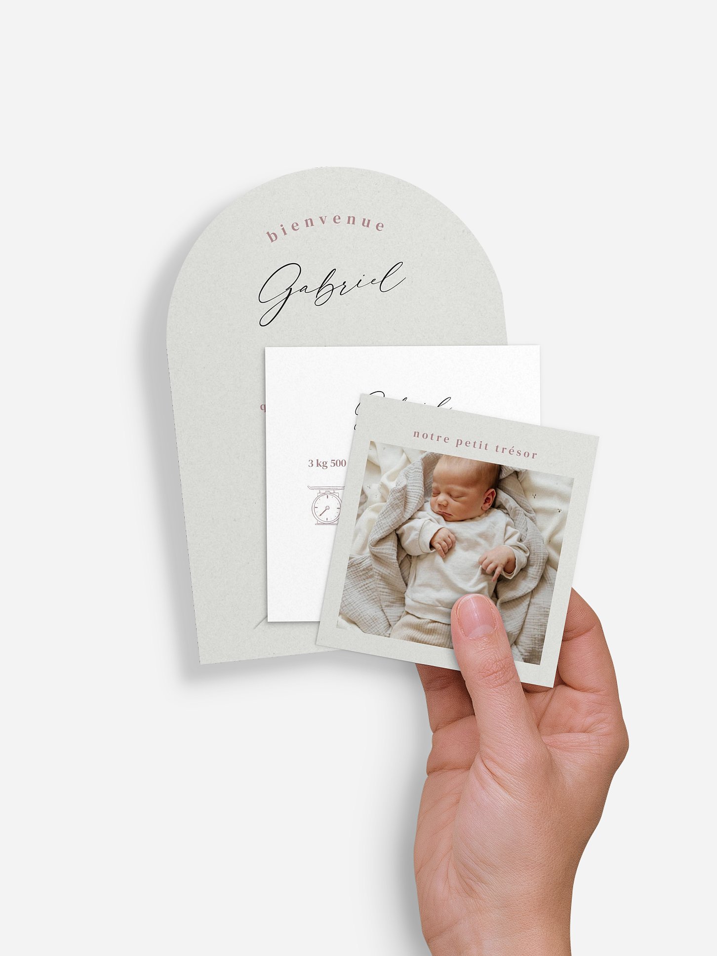 Faire-part naissance Simplicité