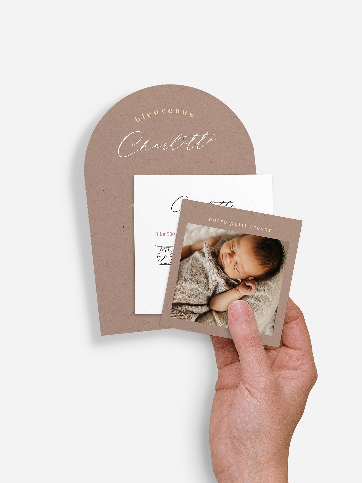 Faire-part naissance Simplicité