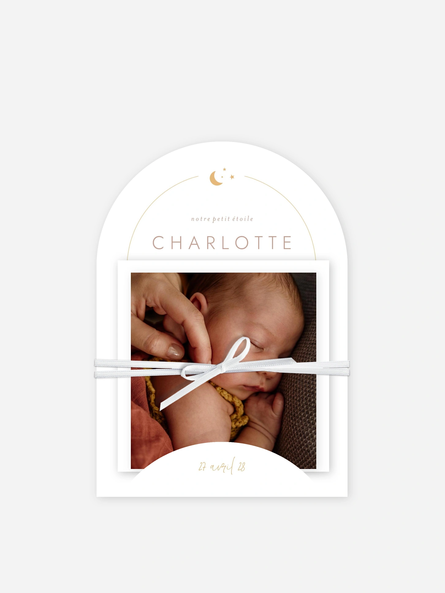 Faire-part naissance Petit astre