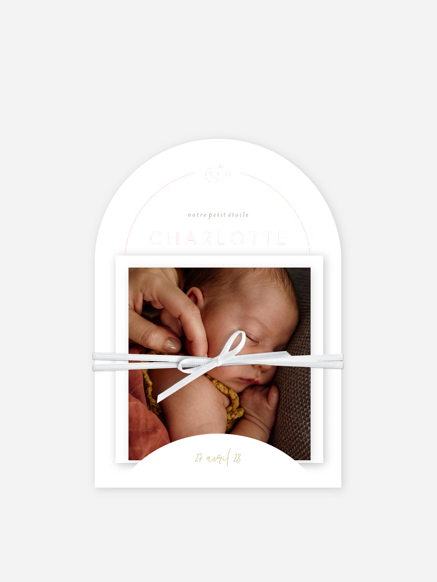 Faire-part naissance Petit astre