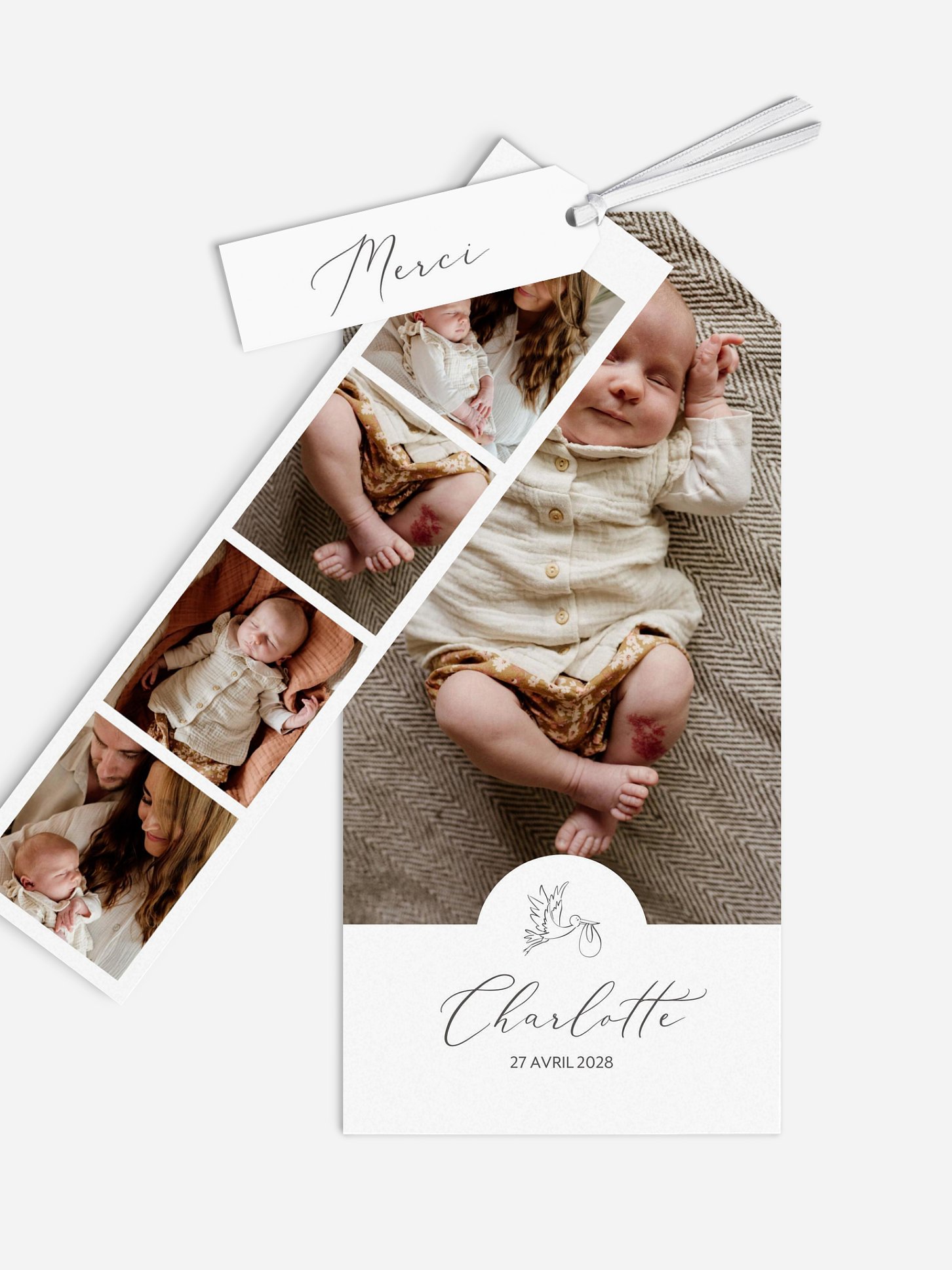 Faire-part naissance Bonne nouvelle