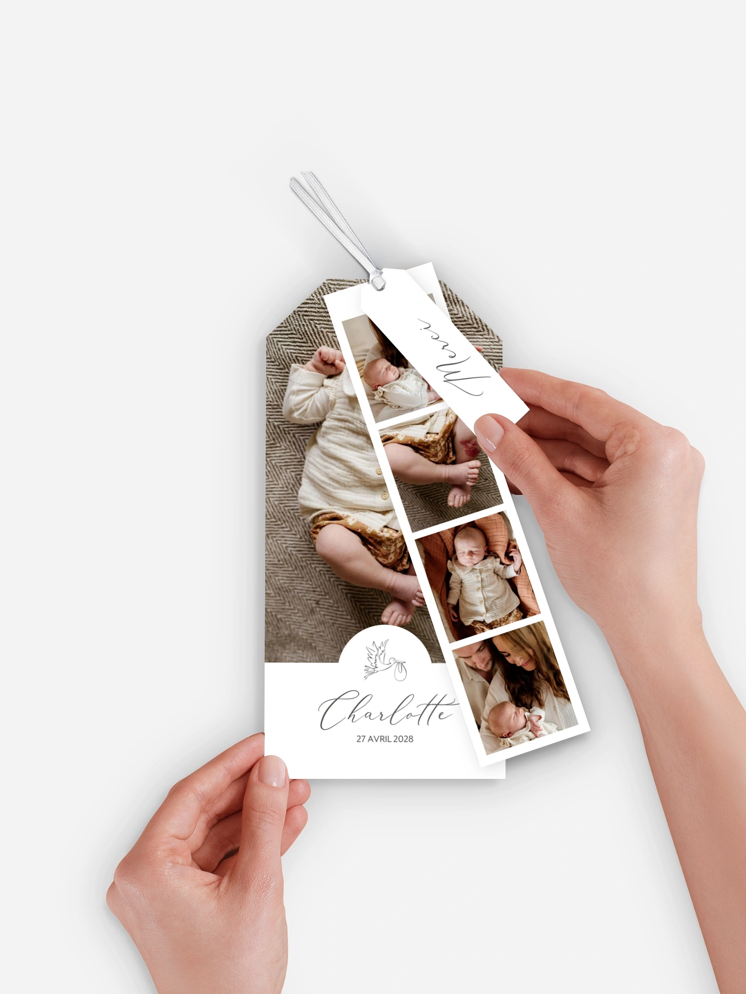 Faire-part naissance Bonne nouvelle