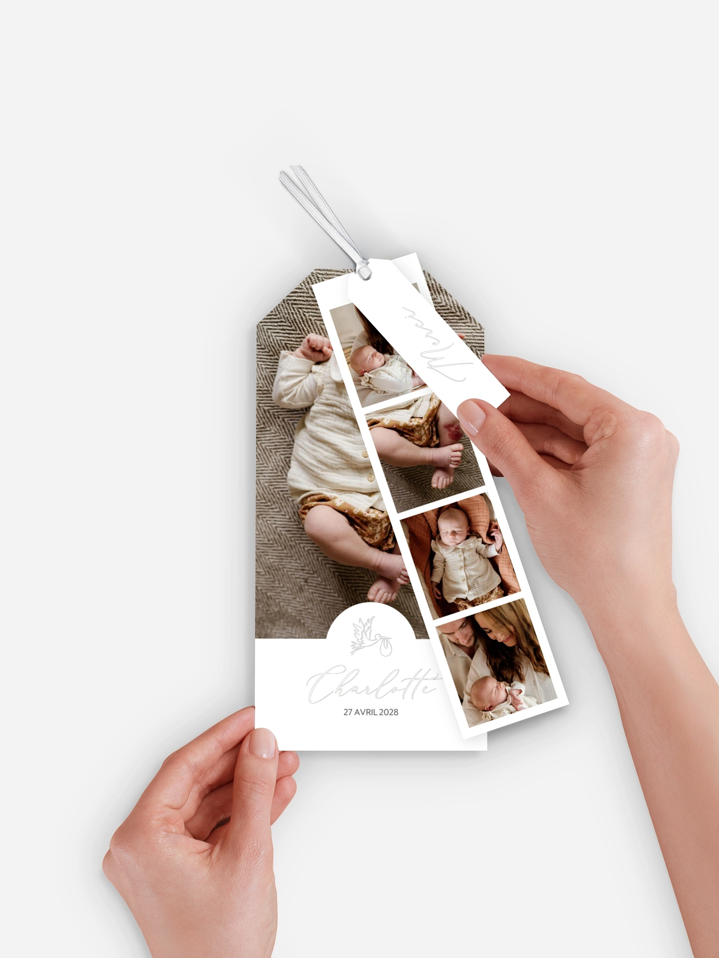 Faire-part naissance Bonne nouvelle