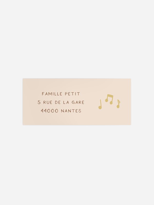 Arrivée chantante