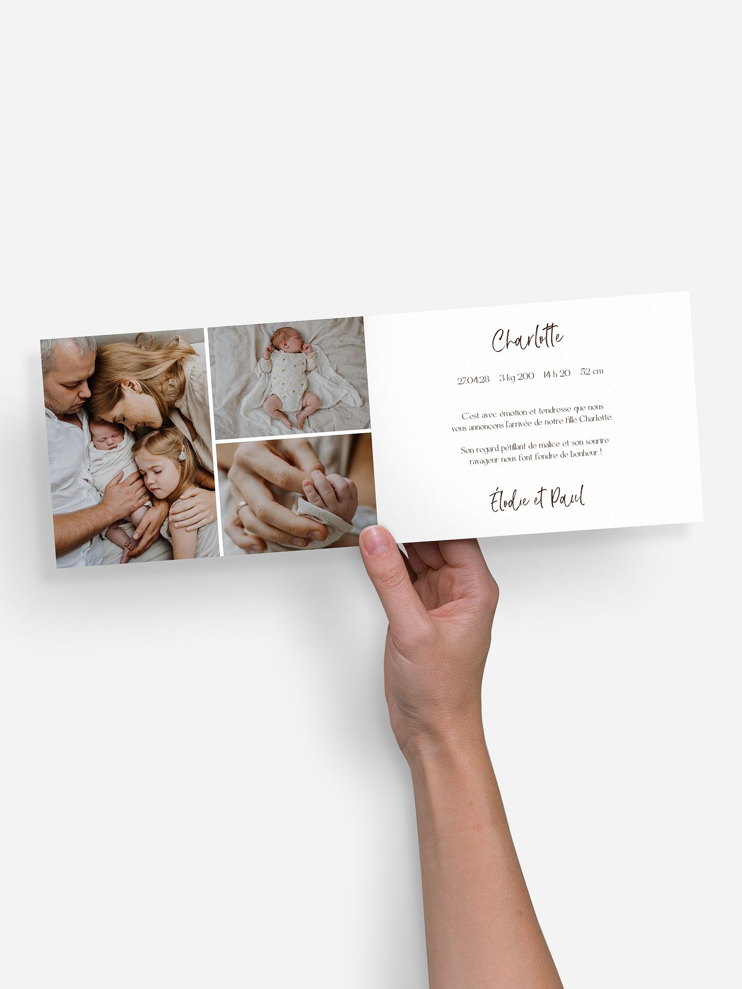 Faire-part naissance Enfant des étoiles