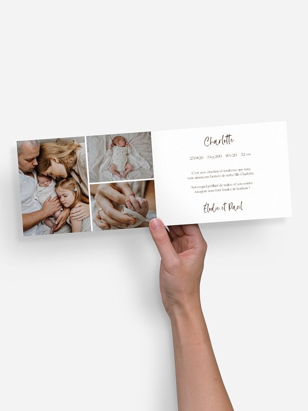 Faire-part naissance Enfant des étoiles