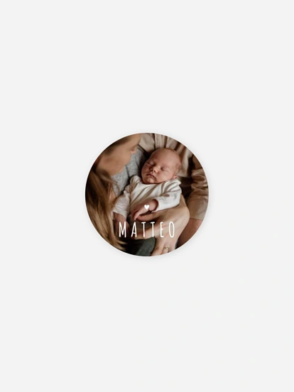 Stickers naissance Doux bonheur