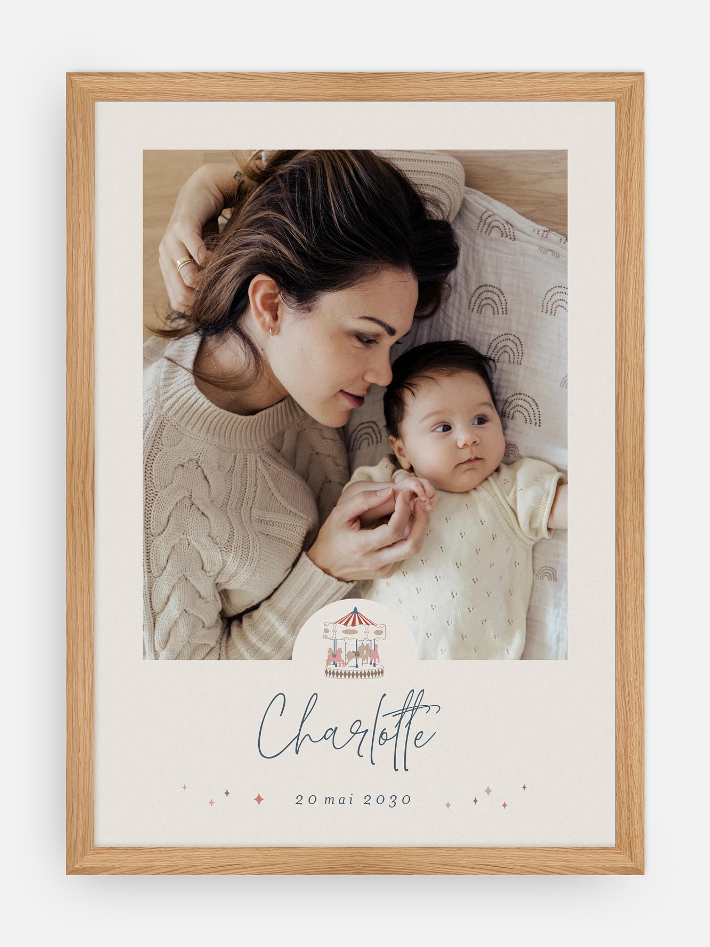 Affiche naissance Carousel 2