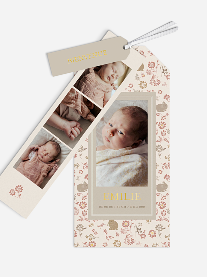 Faire-part naissance Augusta 2