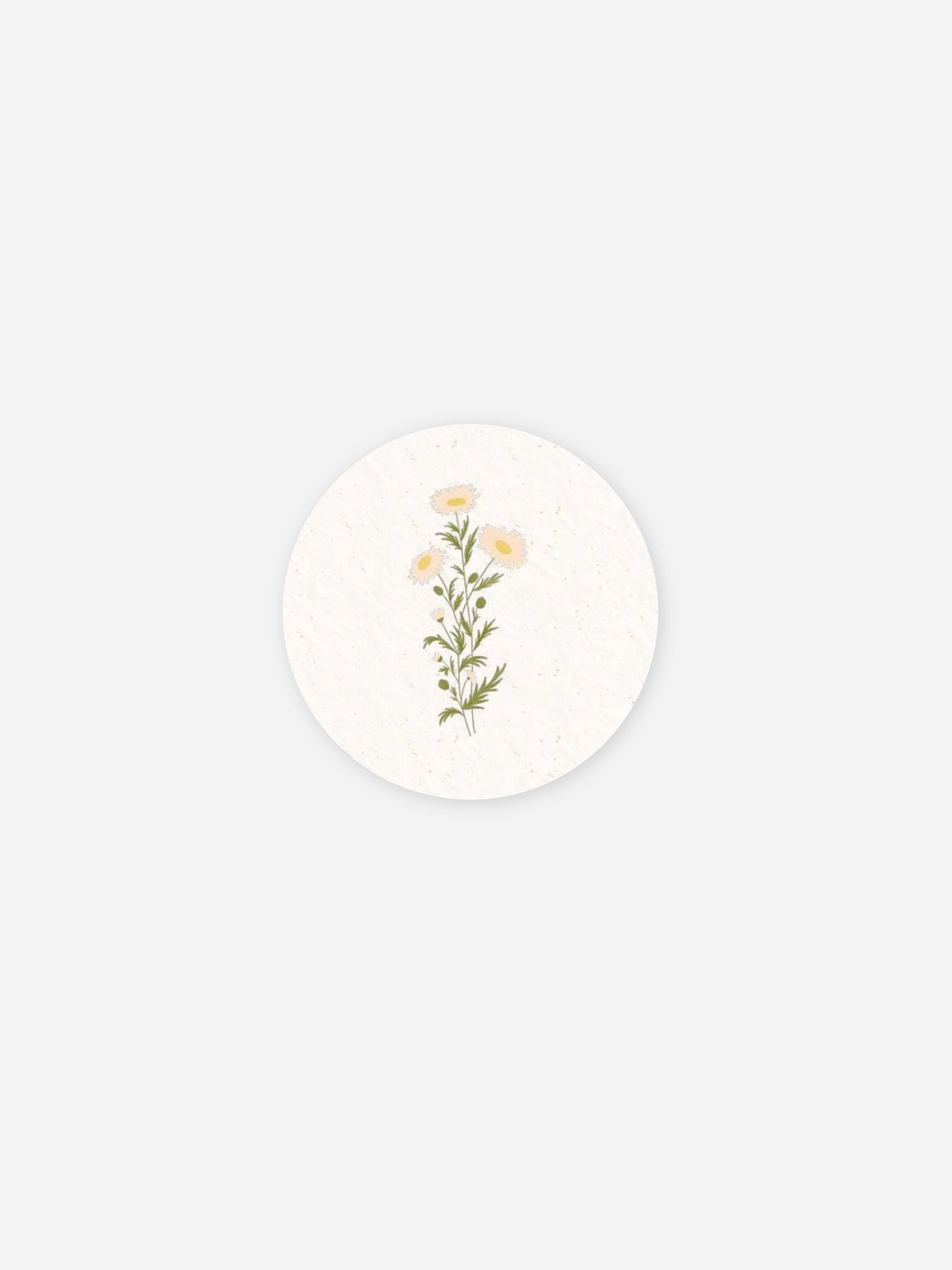 Stickers naissance Fleur de naissance - mai