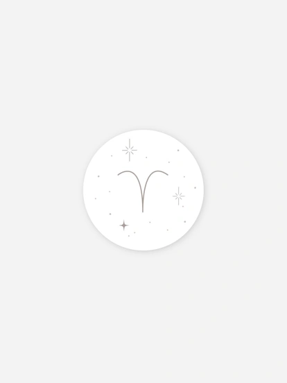 Stickers naissance Constellation du Bélier