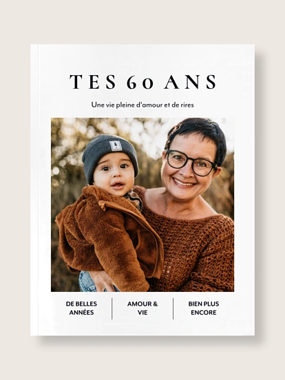 Album photo souple Notre tirage