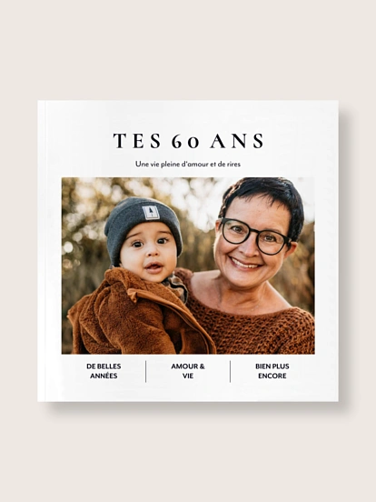 Album photo souple Notre tirage