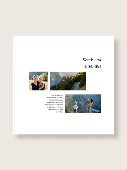 Album photo rigide Mosaïque de vie