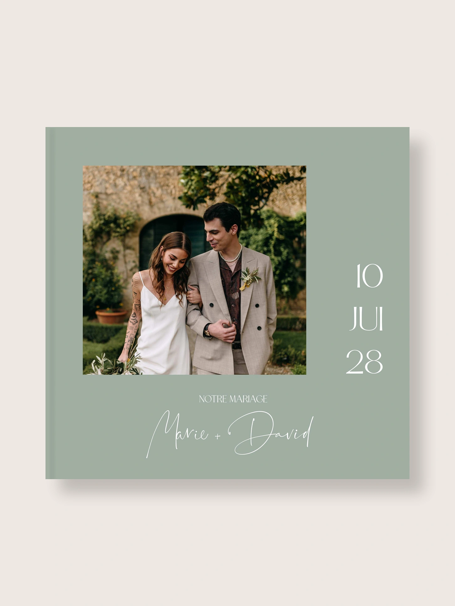 Album photo rigide The big day