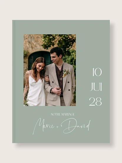 Album photo rigide The big day